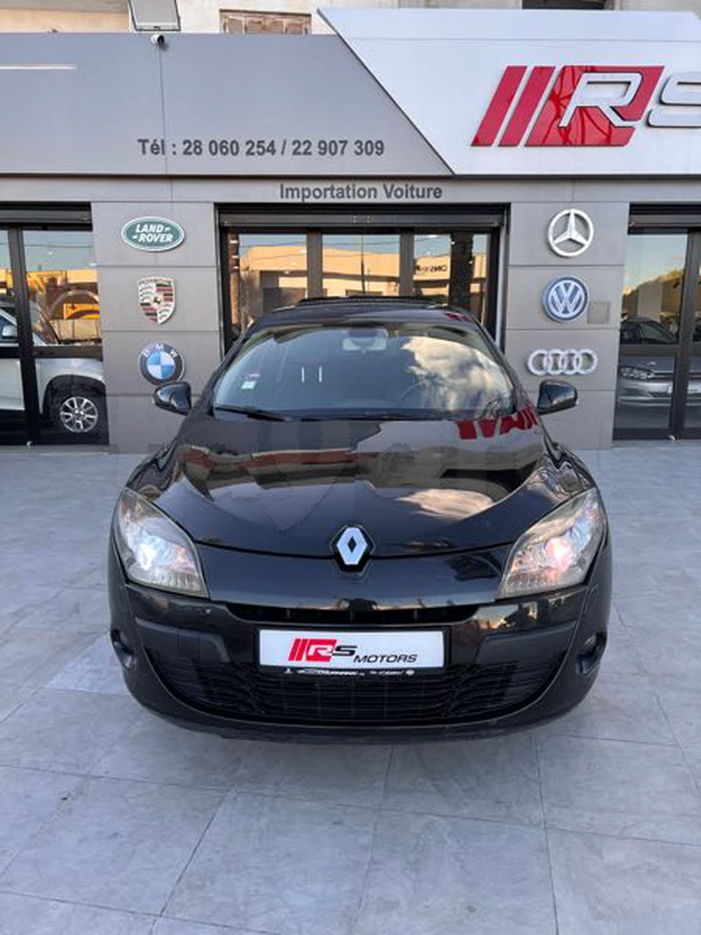 Carte voiture Renault Megane