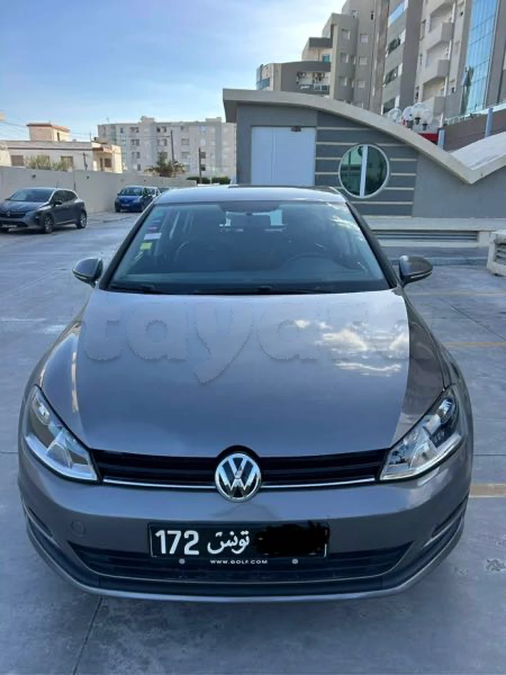 Carte voiture Volkswagen Golf 7