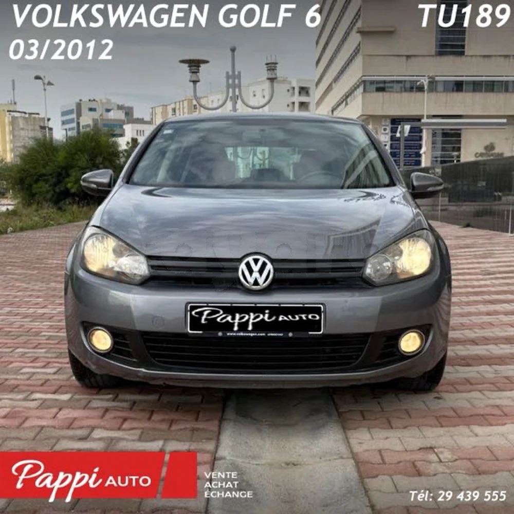 Carte voiture Volkswagen Golf