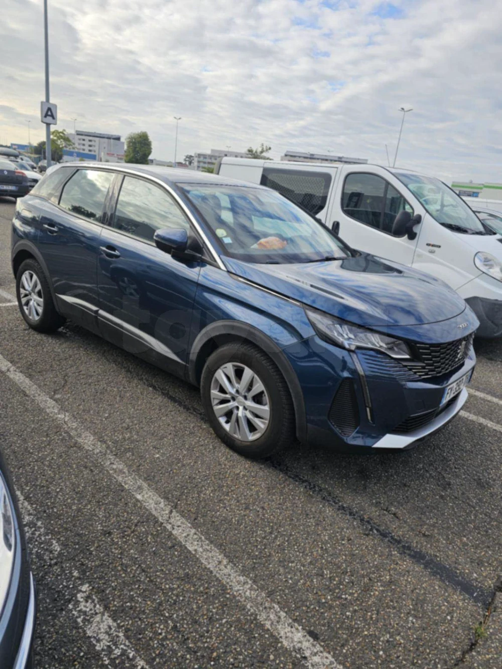 Carte voiture Peugeot 3008