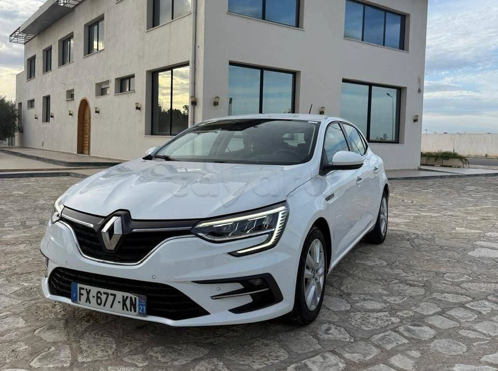 Carte voiture Renault Megane