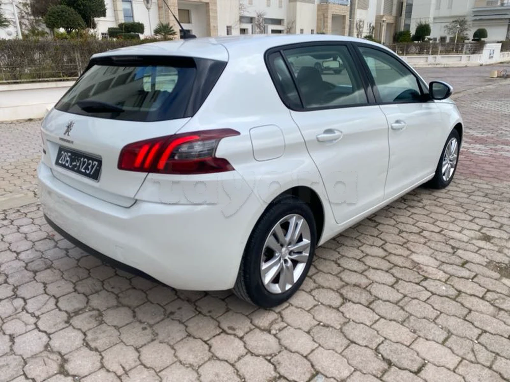 Carte voiture Peugeot 308