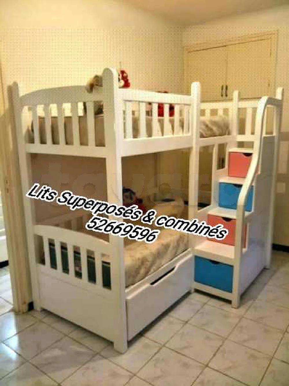lits superposés