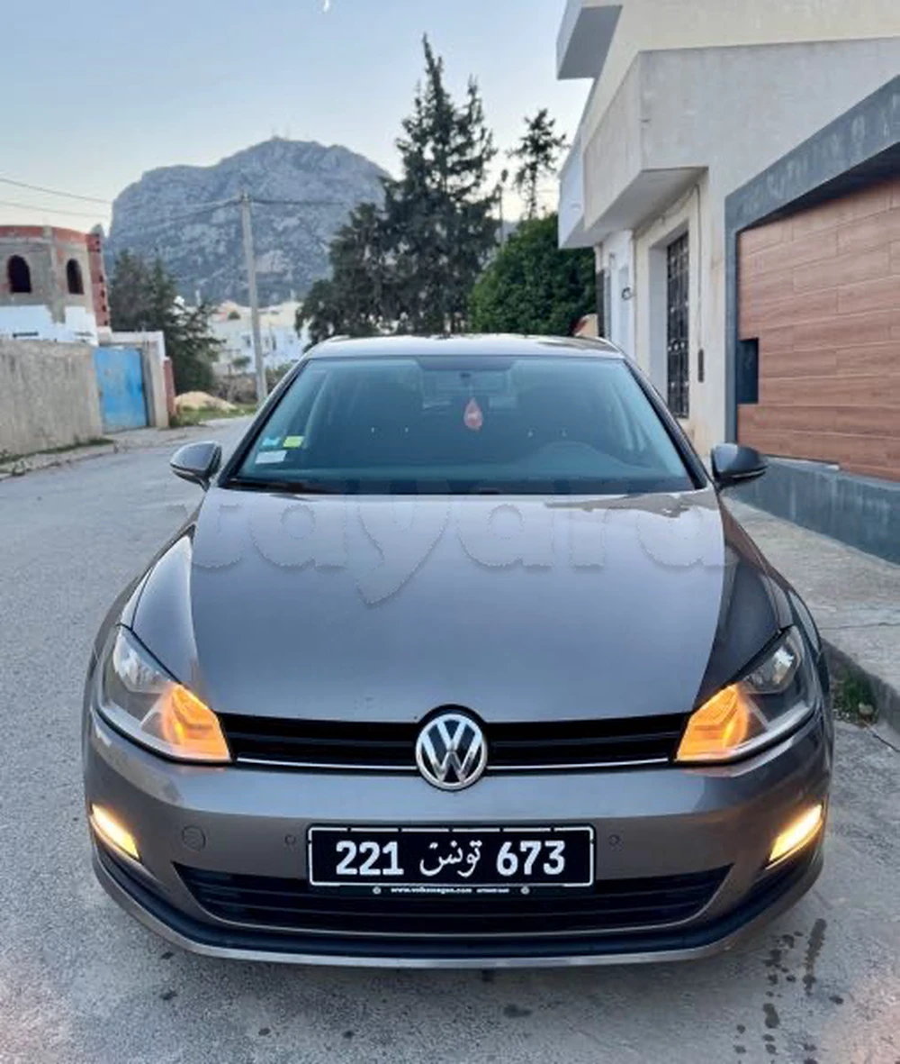 Carte voiture Volkswagen Golf