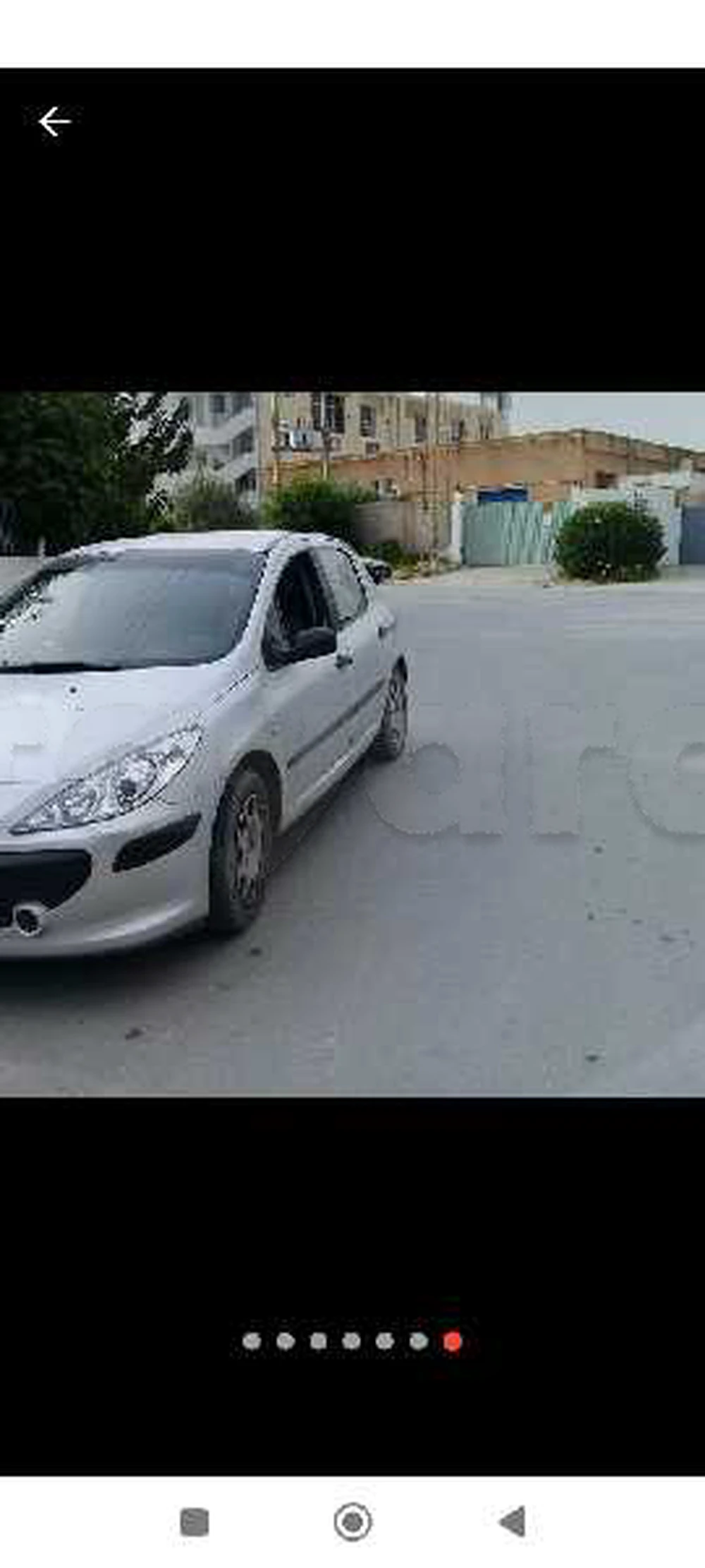 Carte voiture Peugeot 307