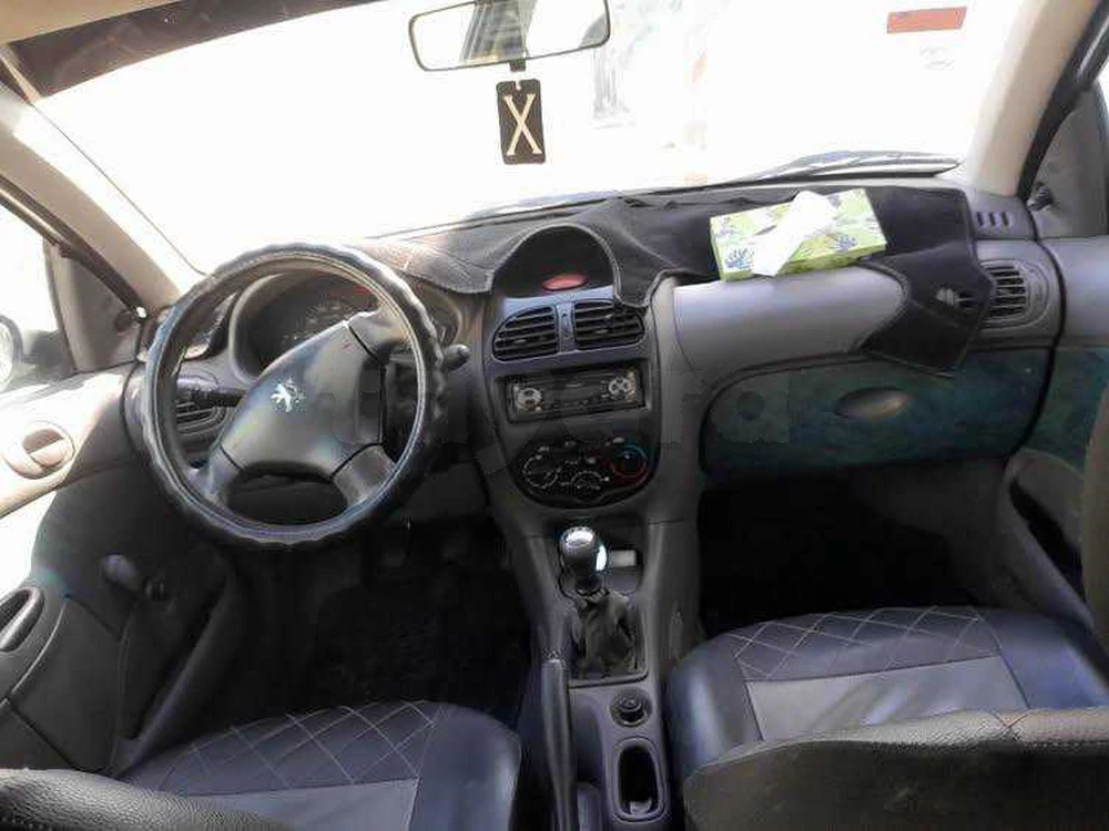 Carte voiture Peugeot 206