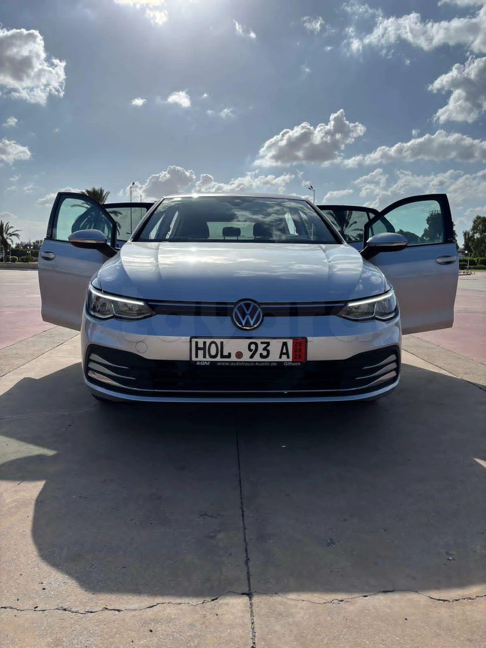 Carte voiture Volkswagen Golf 8