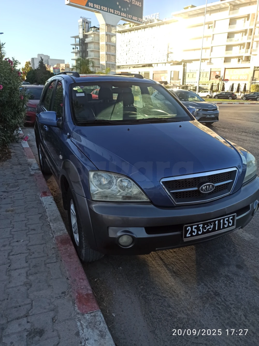 Carte voiture Kia Sorento