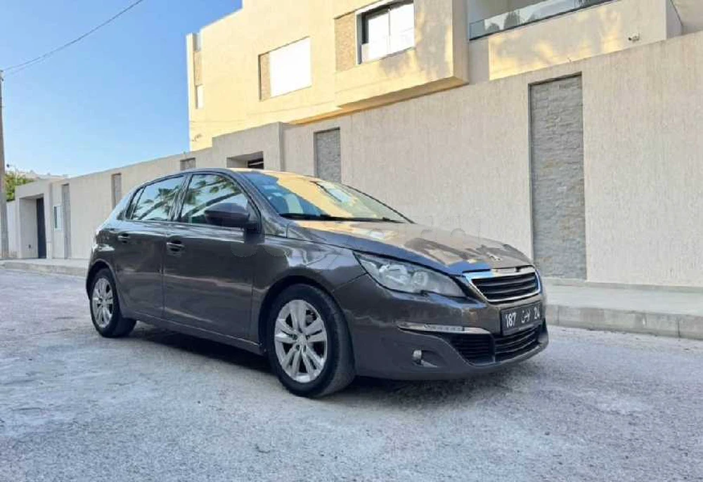 Carte voiture Peugeot 308