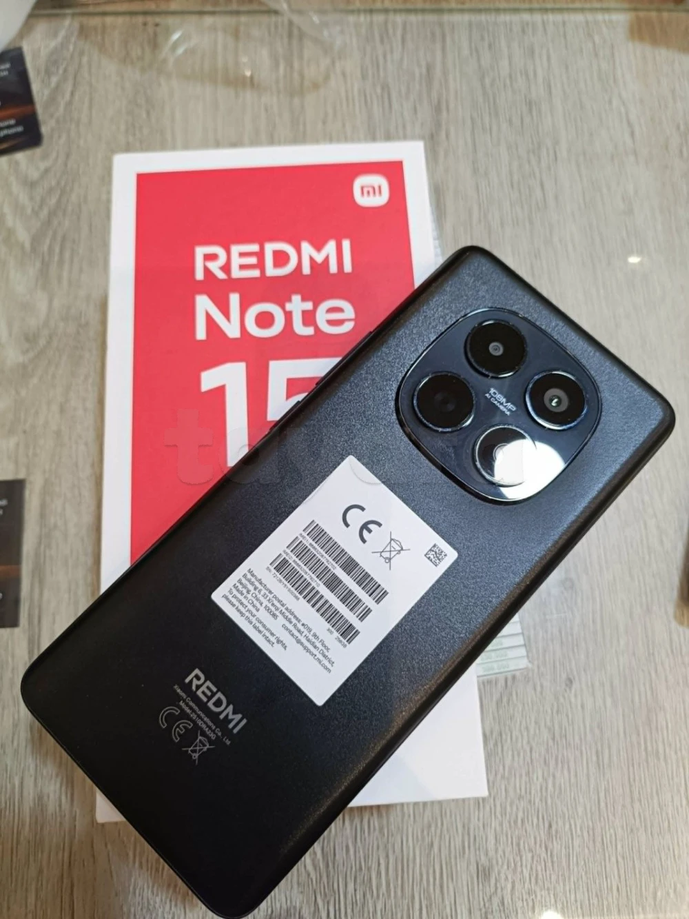 REDMI NOTE 15 6/128 CACHETE