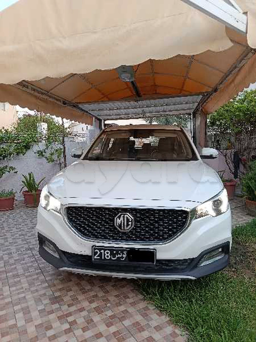 Carte voiture MG ZS