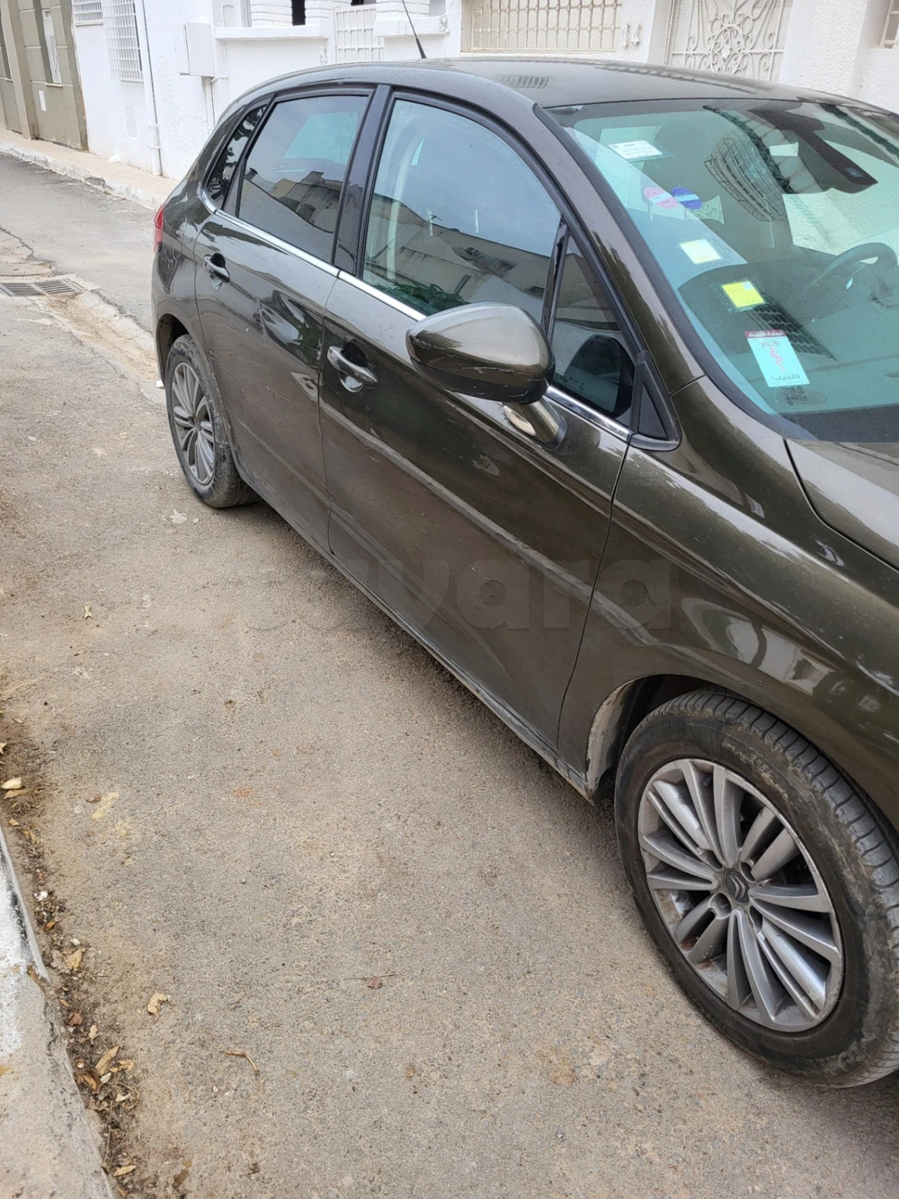 Carte voiture Citroen C4