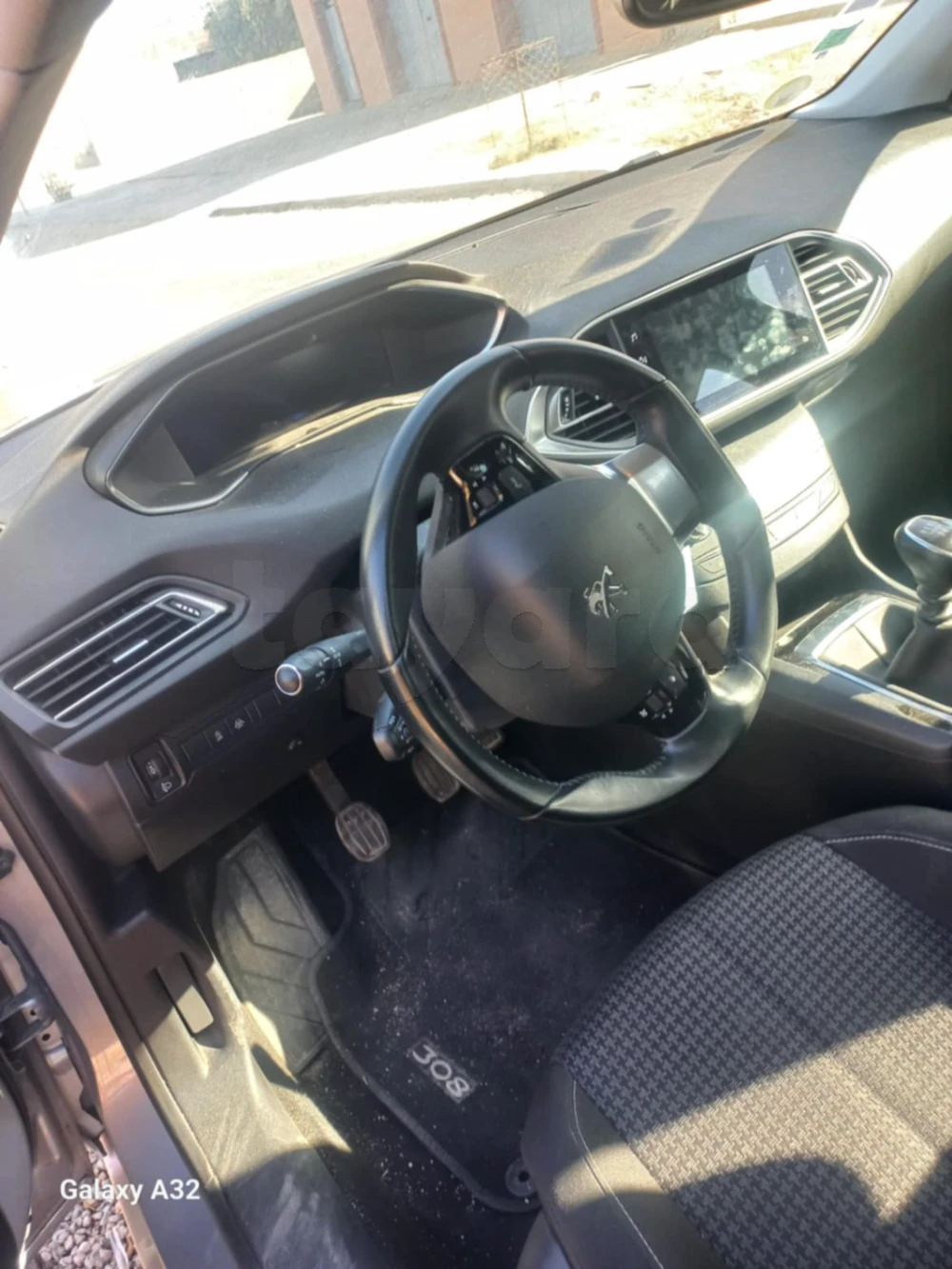 Carte voiture Peugeot 308