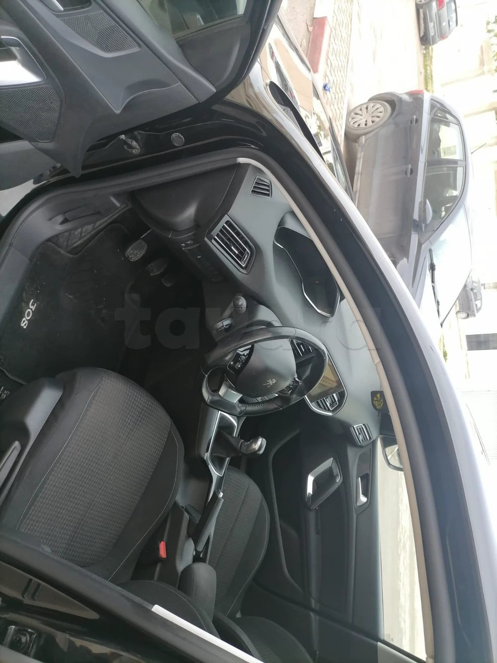 Carte voiture Peugeot 308