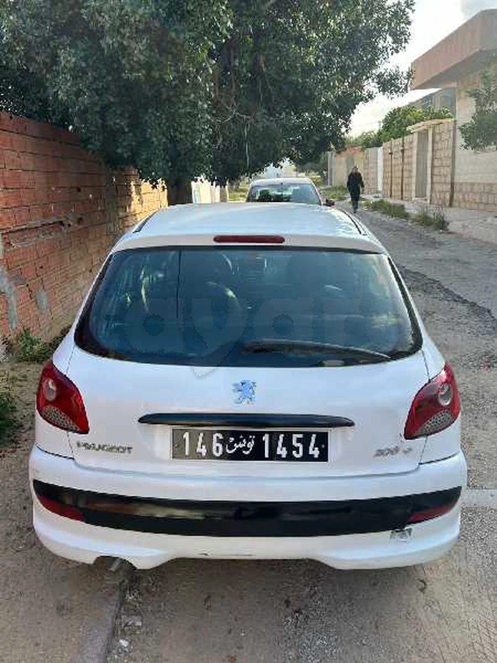 Carte voiture Peugeot 206+