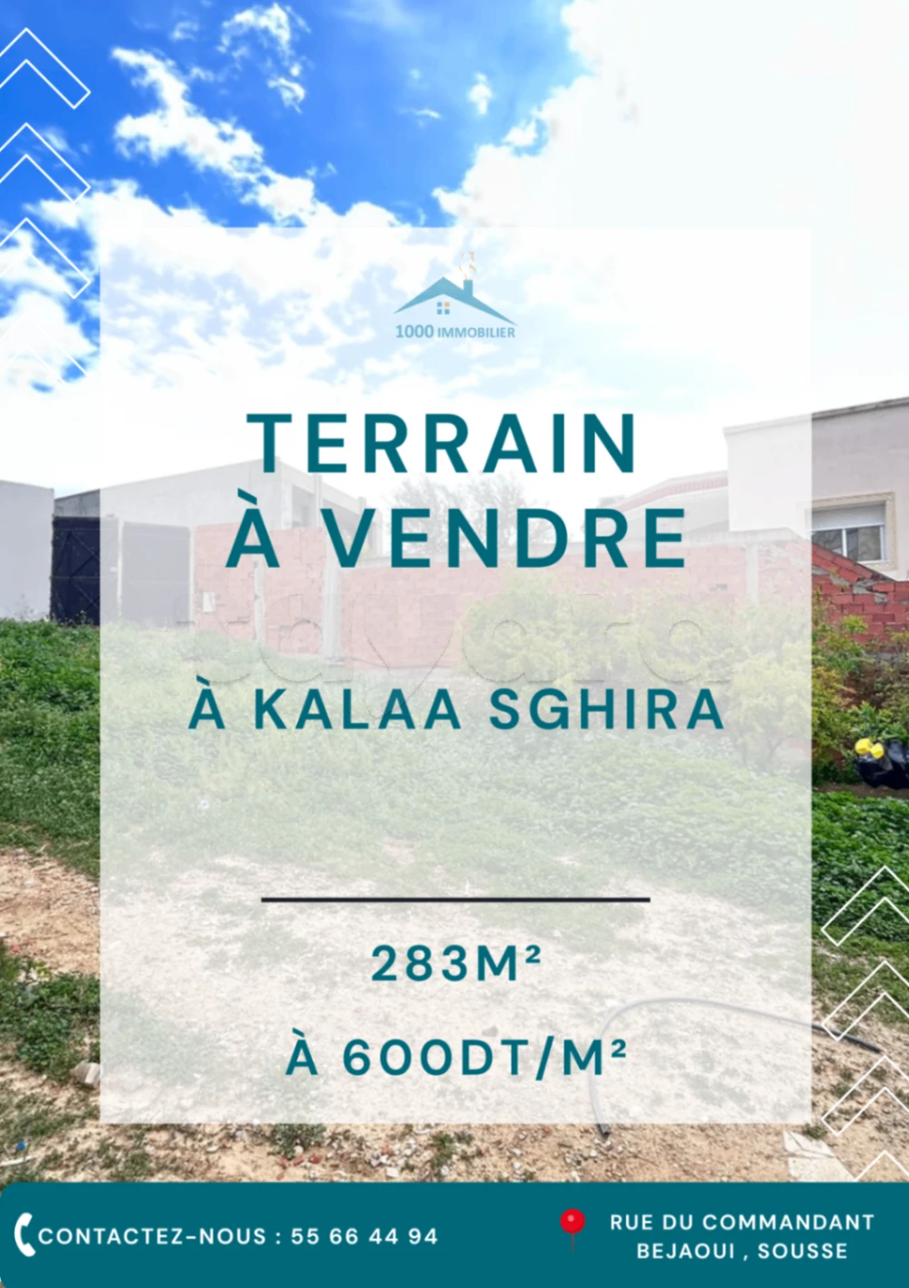Terrain à Vendre à Kalaa Seghira