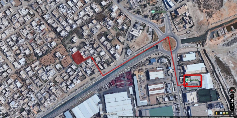 Sfax Terrain 1300 m² à VENDRE