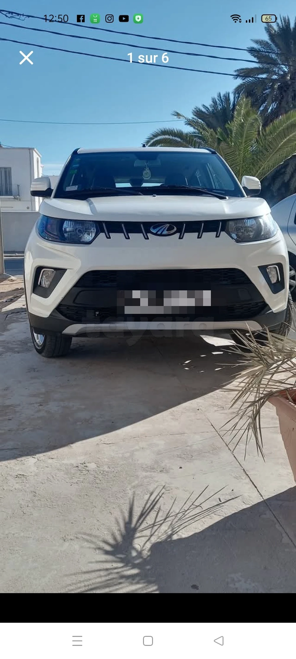 Carte voiture Mahindra Hover