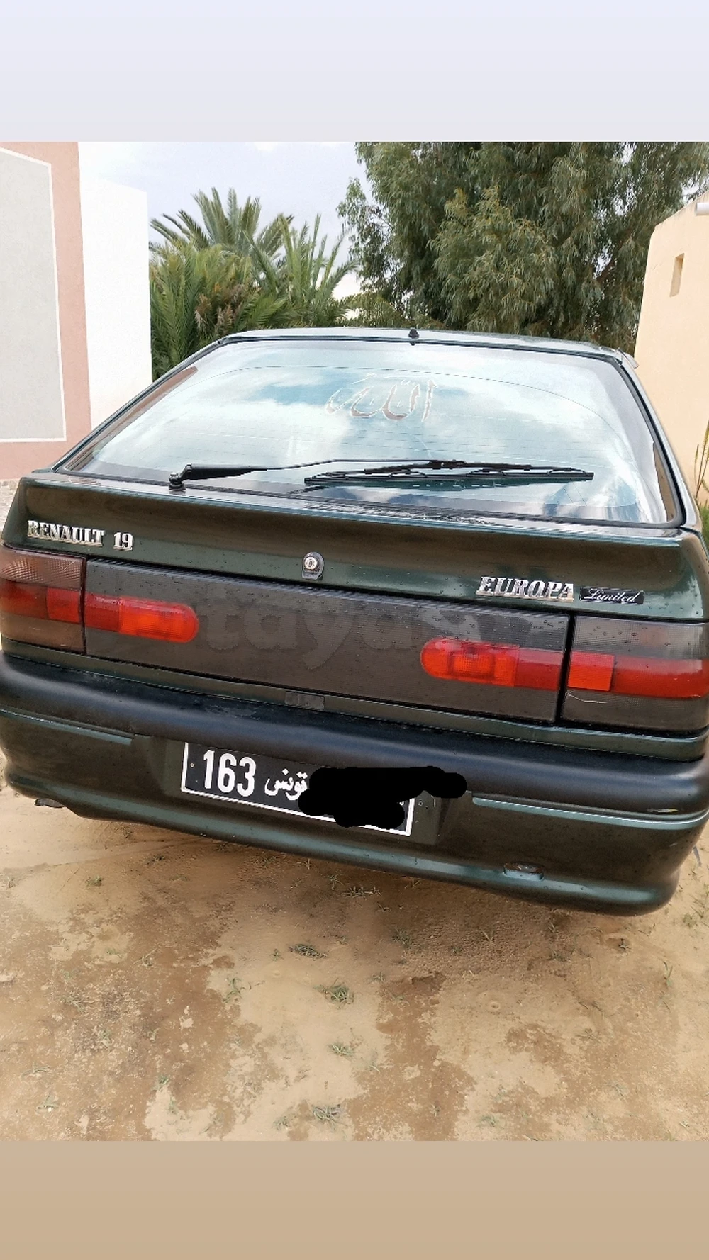 Carte voiture Renault 19