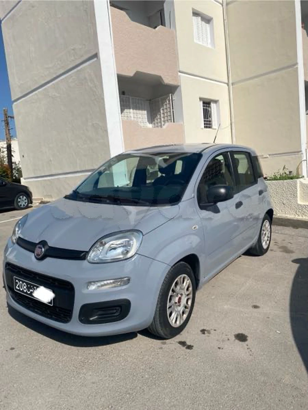 Carte voiture Fiat Panda