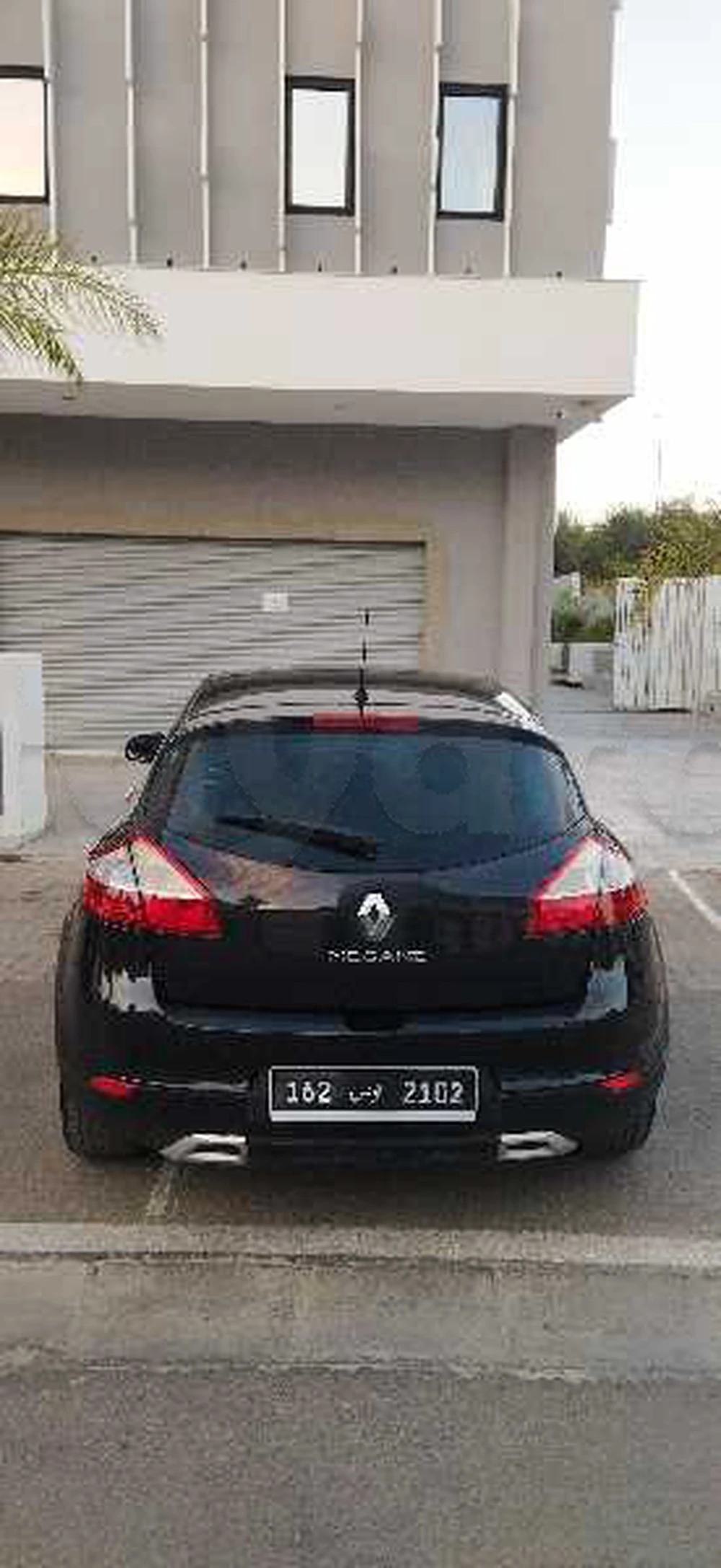 Carte voiture Renault Megane