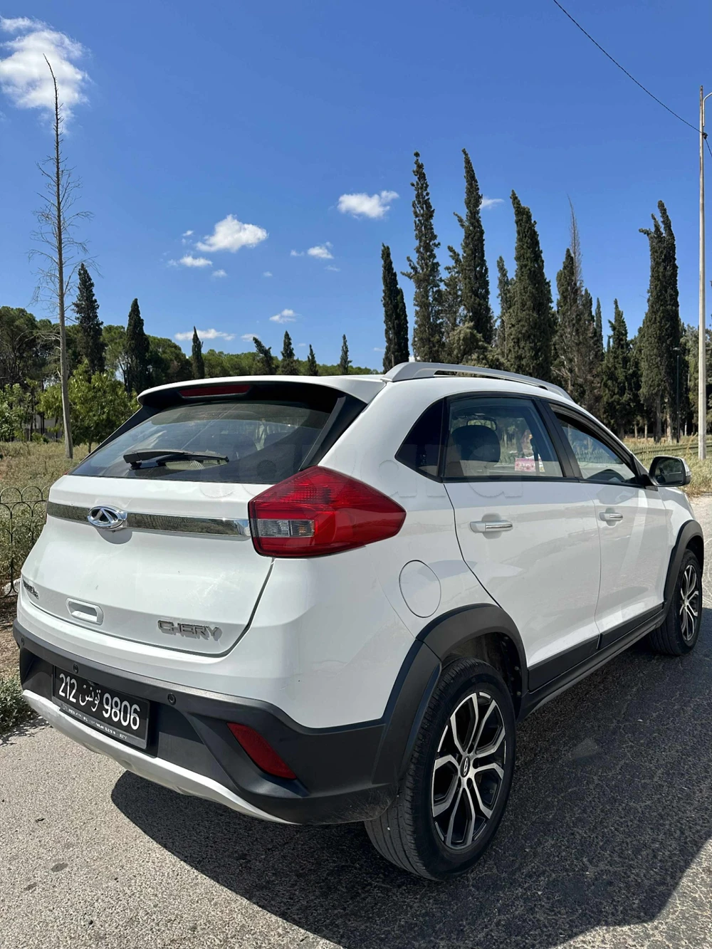 Carte voiture Chery Tiggo