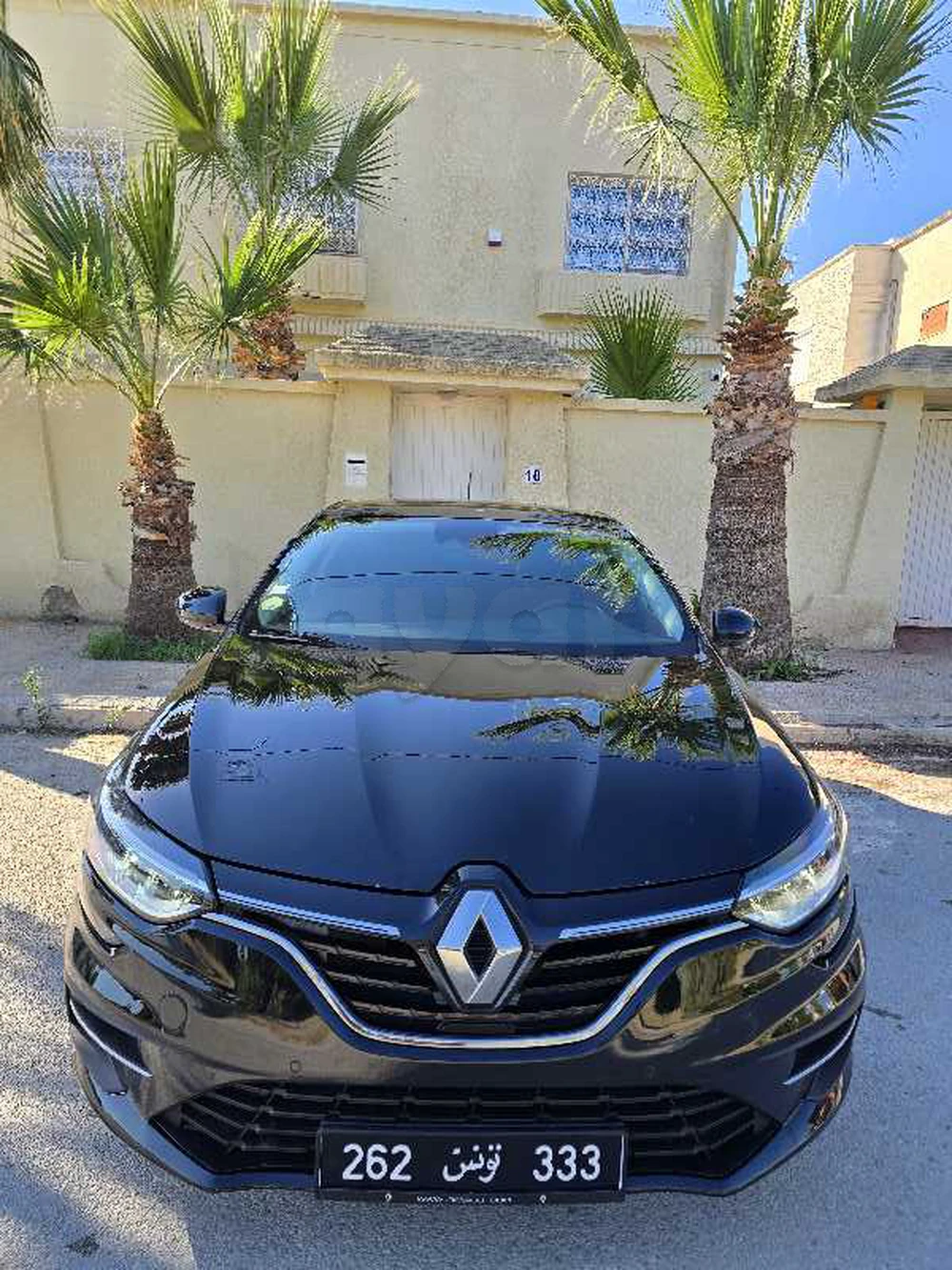 Carte voiture Renault Megane