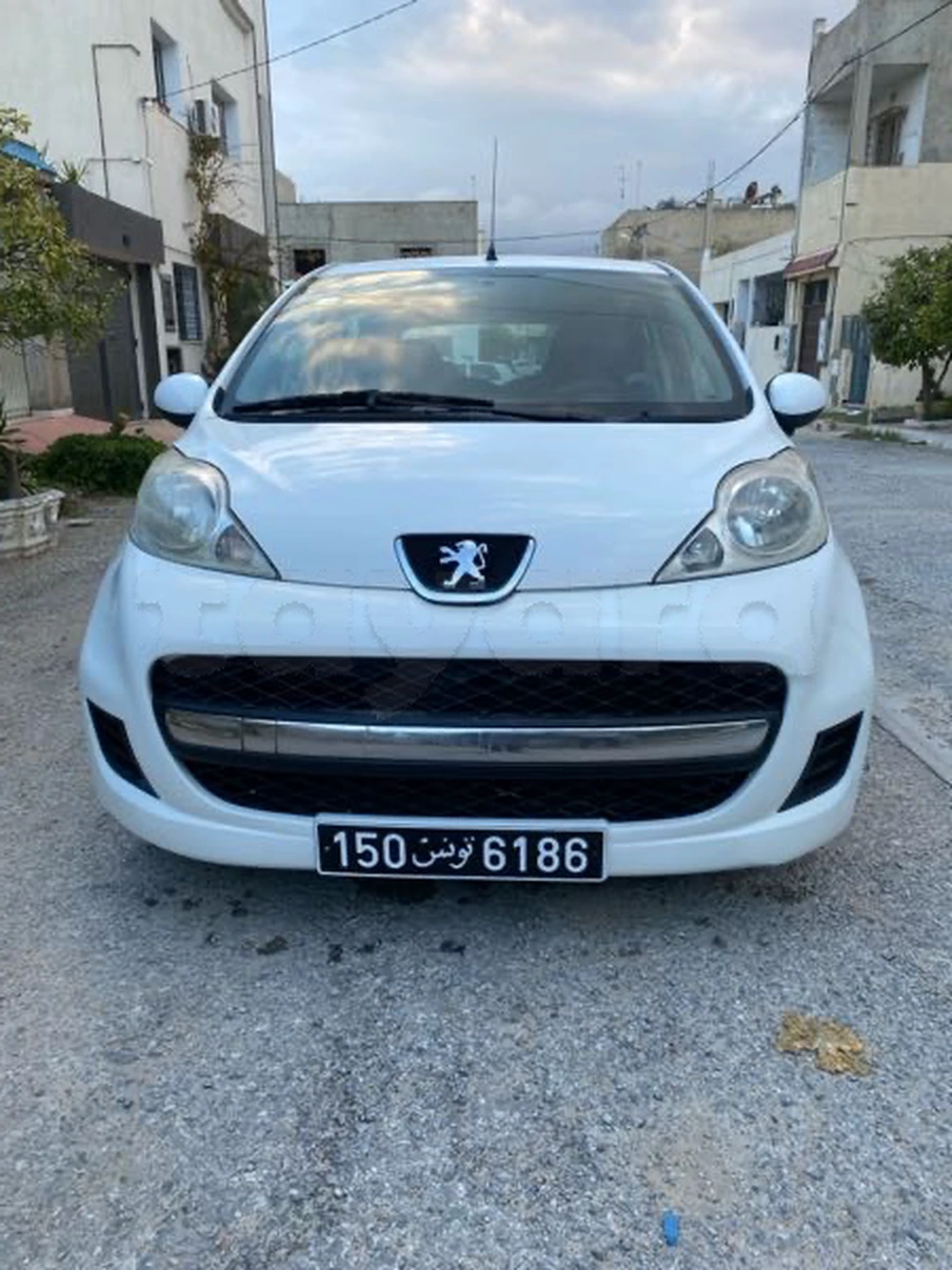 Carte voiture Peugeot 107