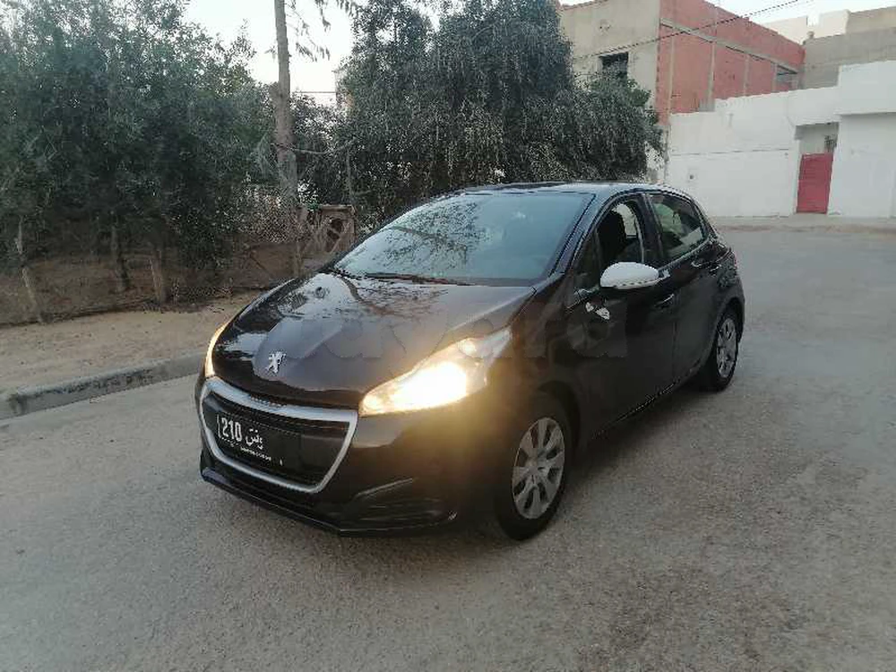 Carte voiture Peugeot 208