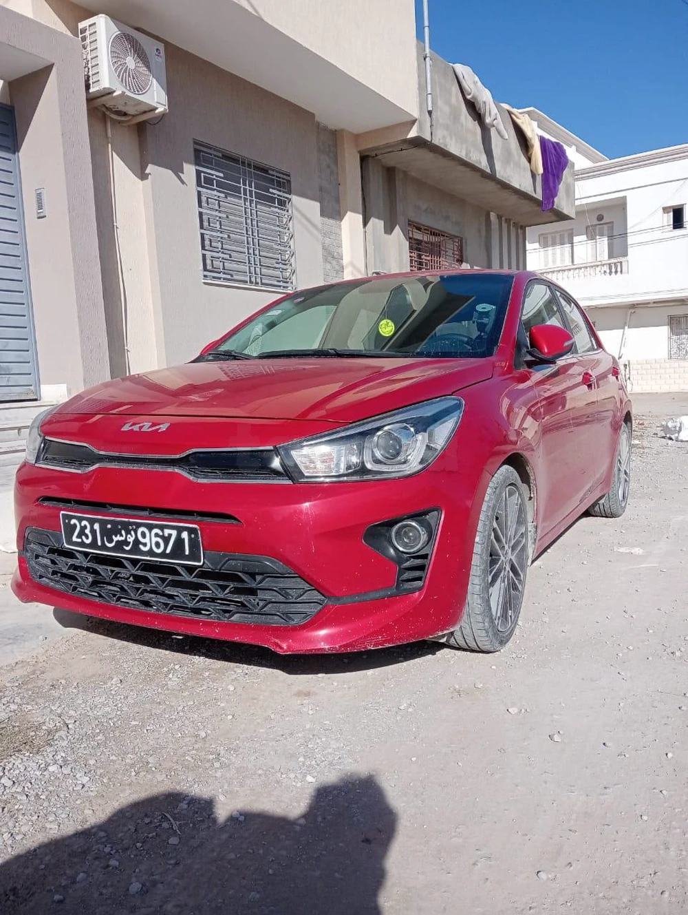 Carte voiture Kia Rio