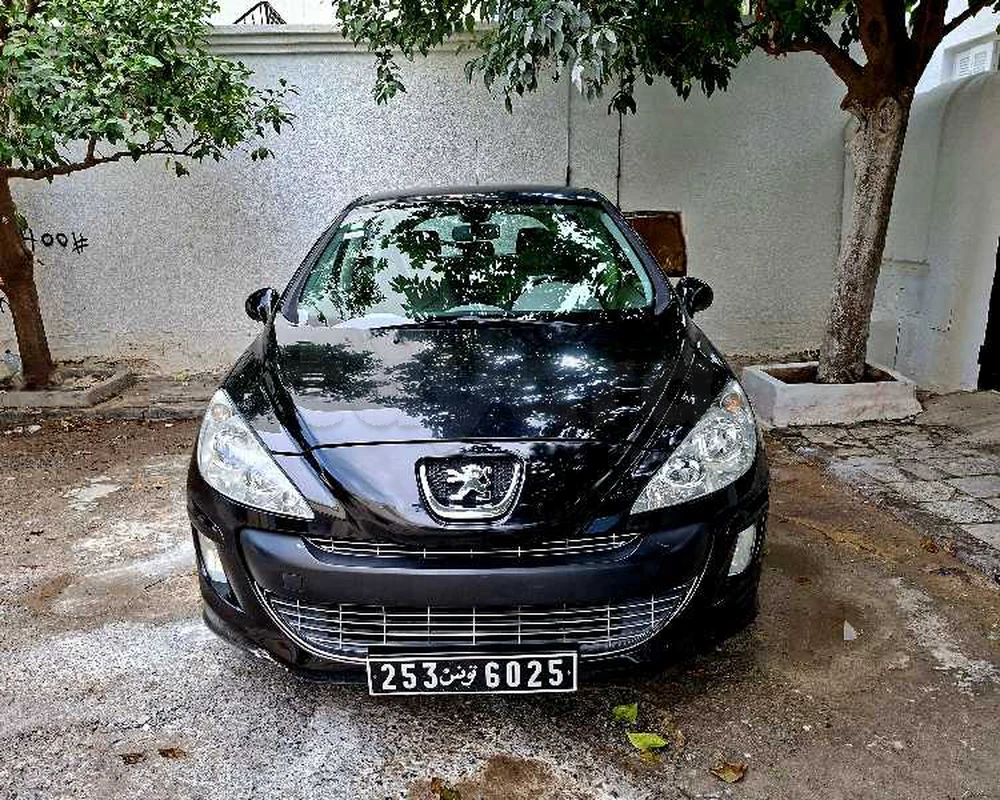 Carte voiture Peugeot 308