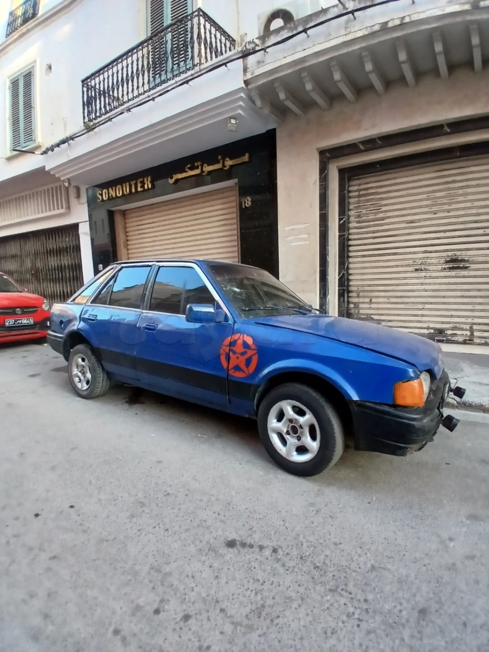 Carte voiture Ford Escort