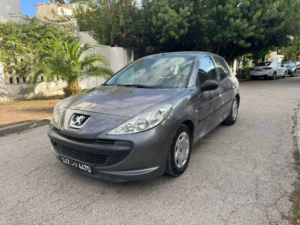 Carte voiture Peugeot 206+