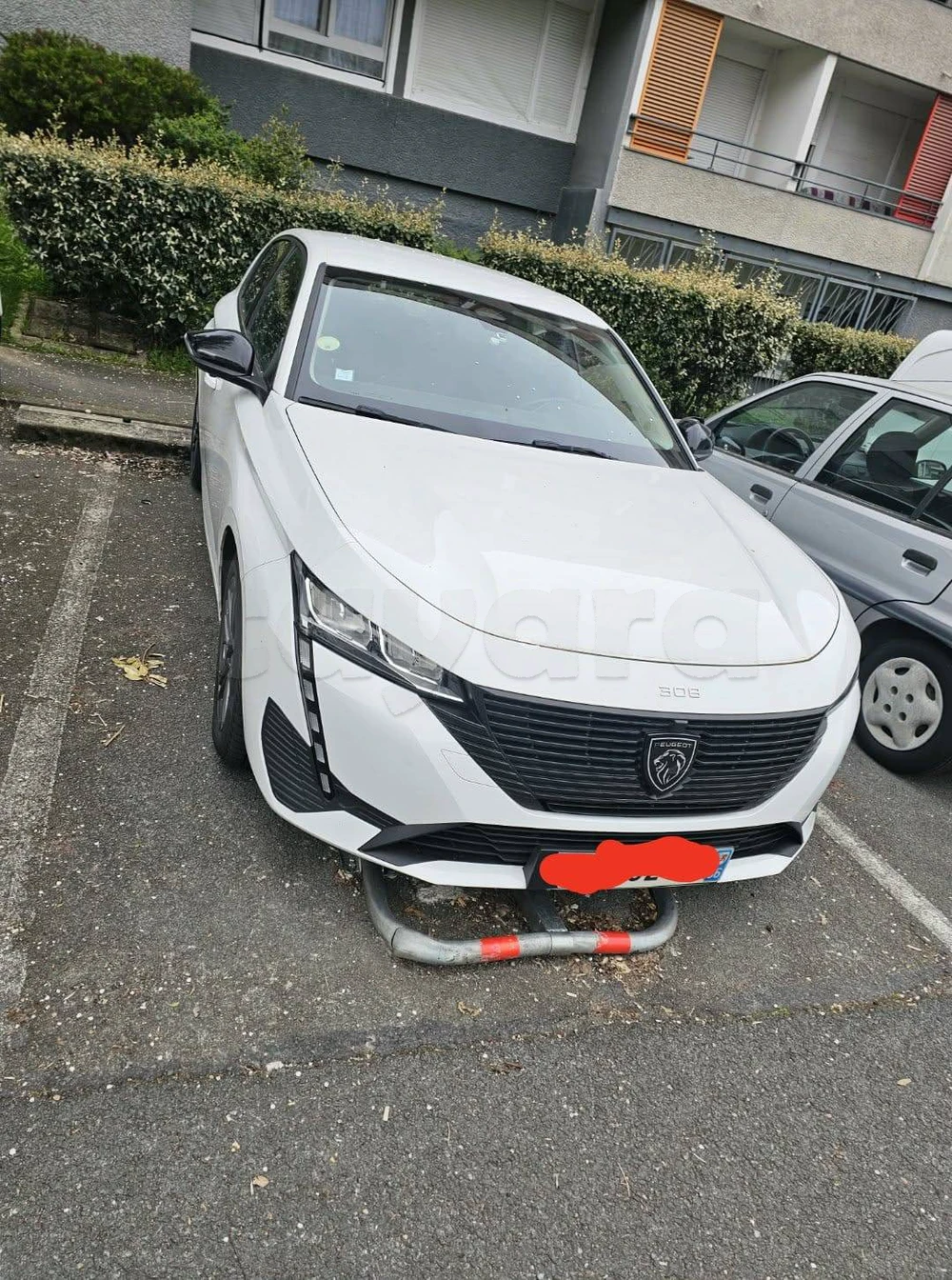 Carte voiture Peugeot 308