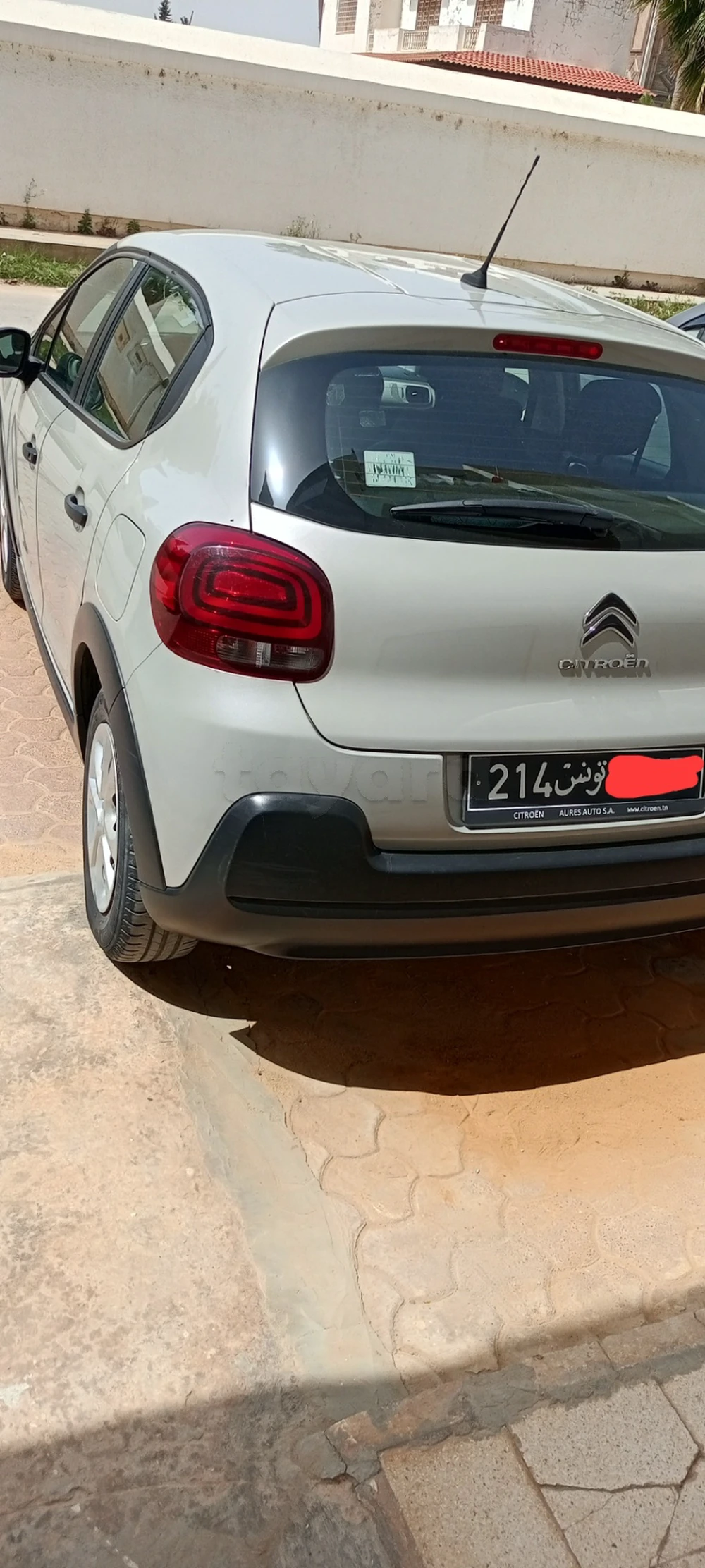 Carte voiture Citroen C3