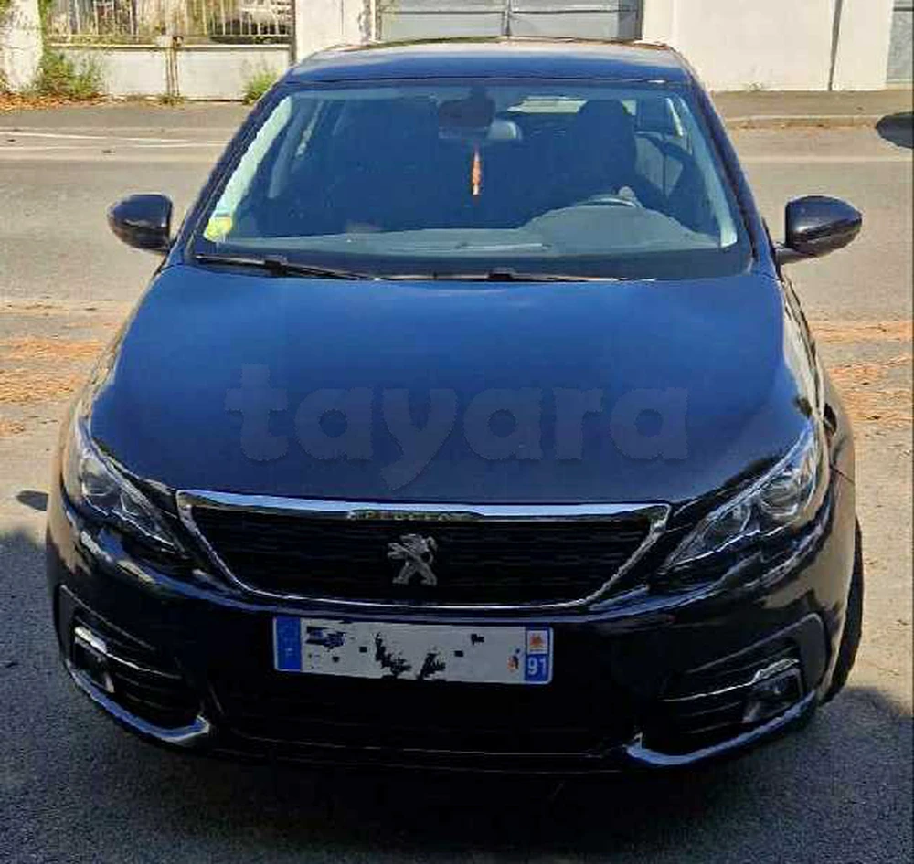 Carte voiture Peugeot 308