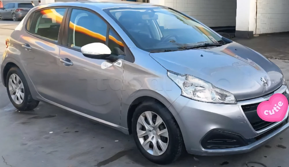 Carte voiture Peugeot 208