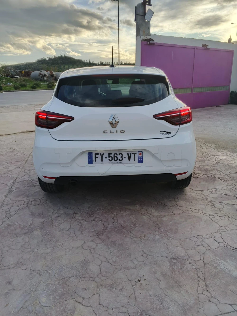 Carte voiture Renault Clio