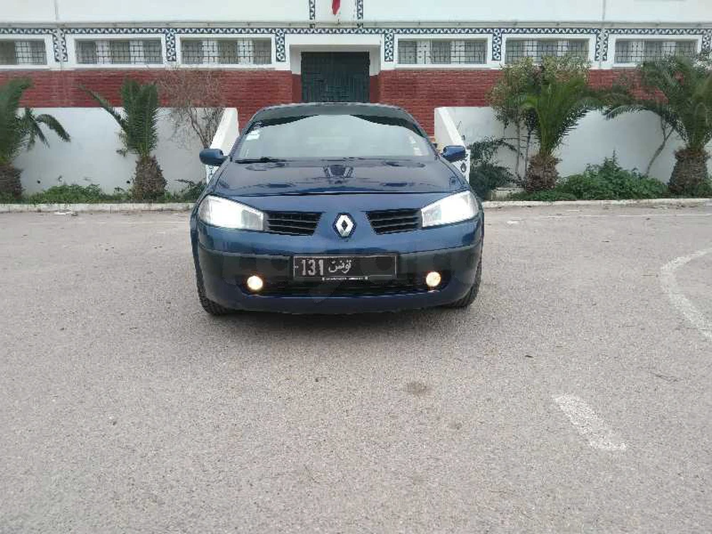 Carte voiture Renault Megane