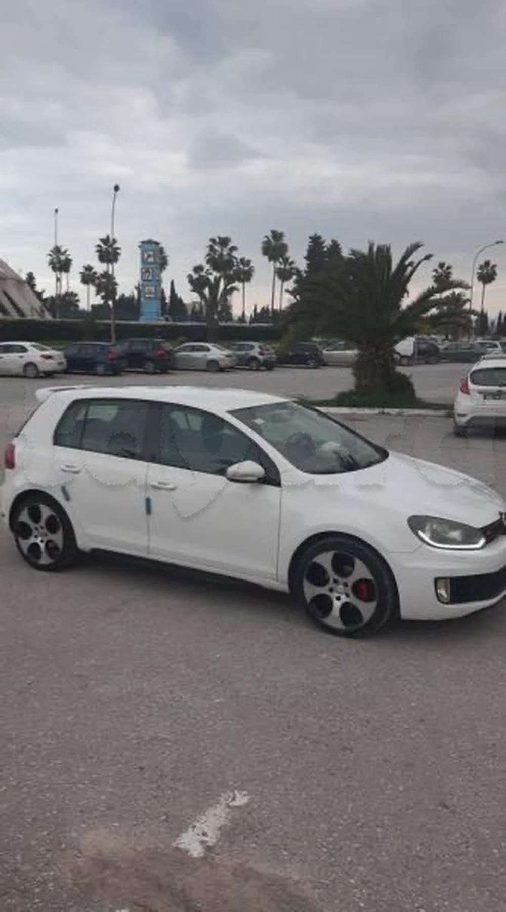 Carte voiture Volkswagen Golf 6