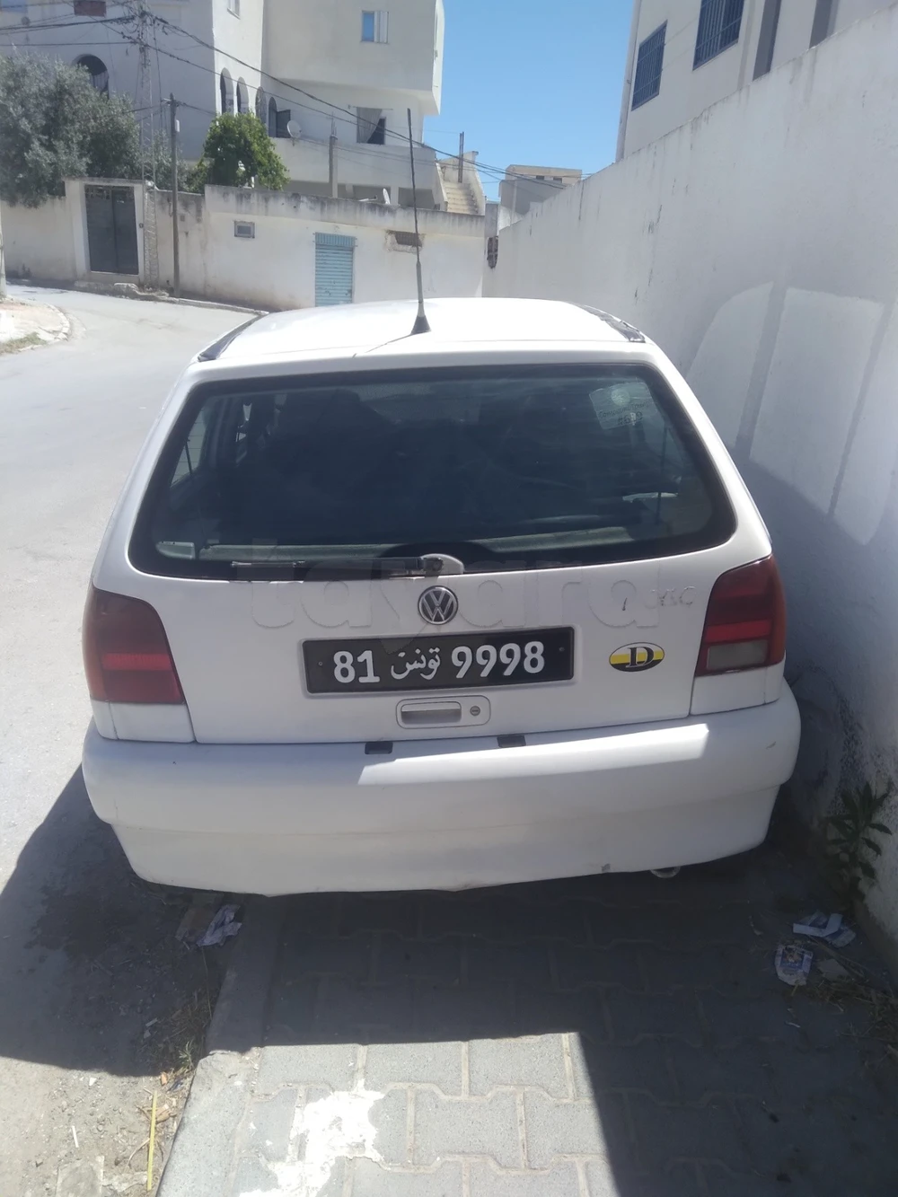 Carte voiture Volkswagen Polo