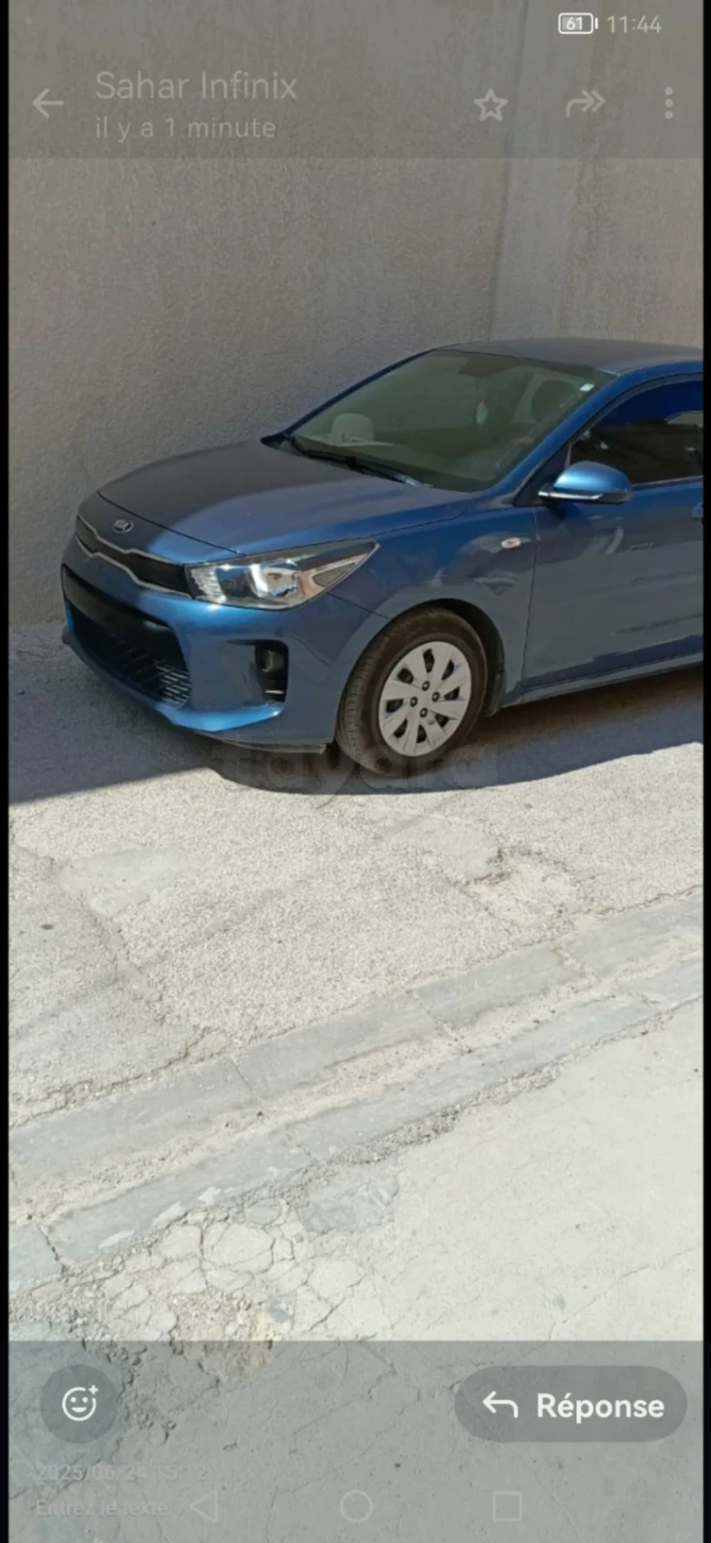 Carte voiture Kia Rio