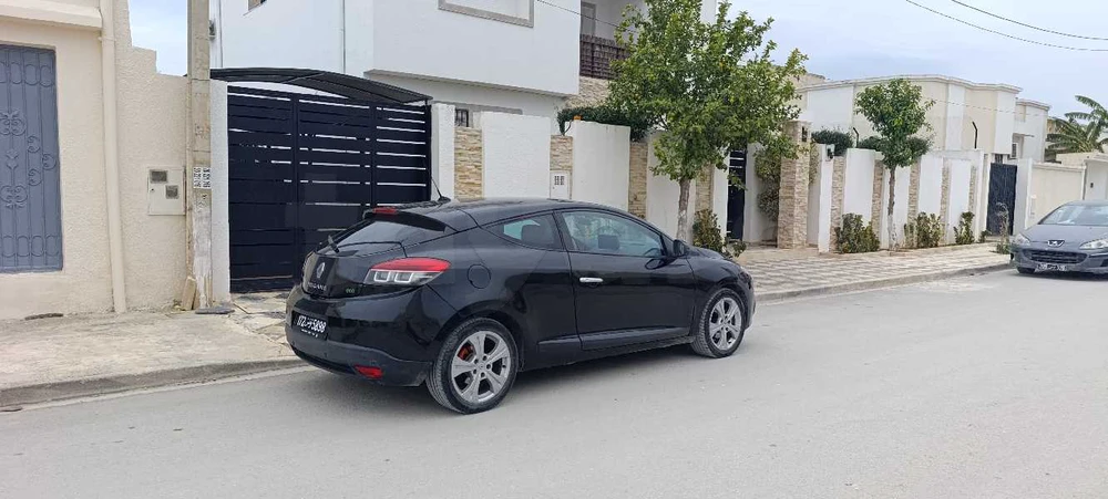 Carte voiture Renault Megane