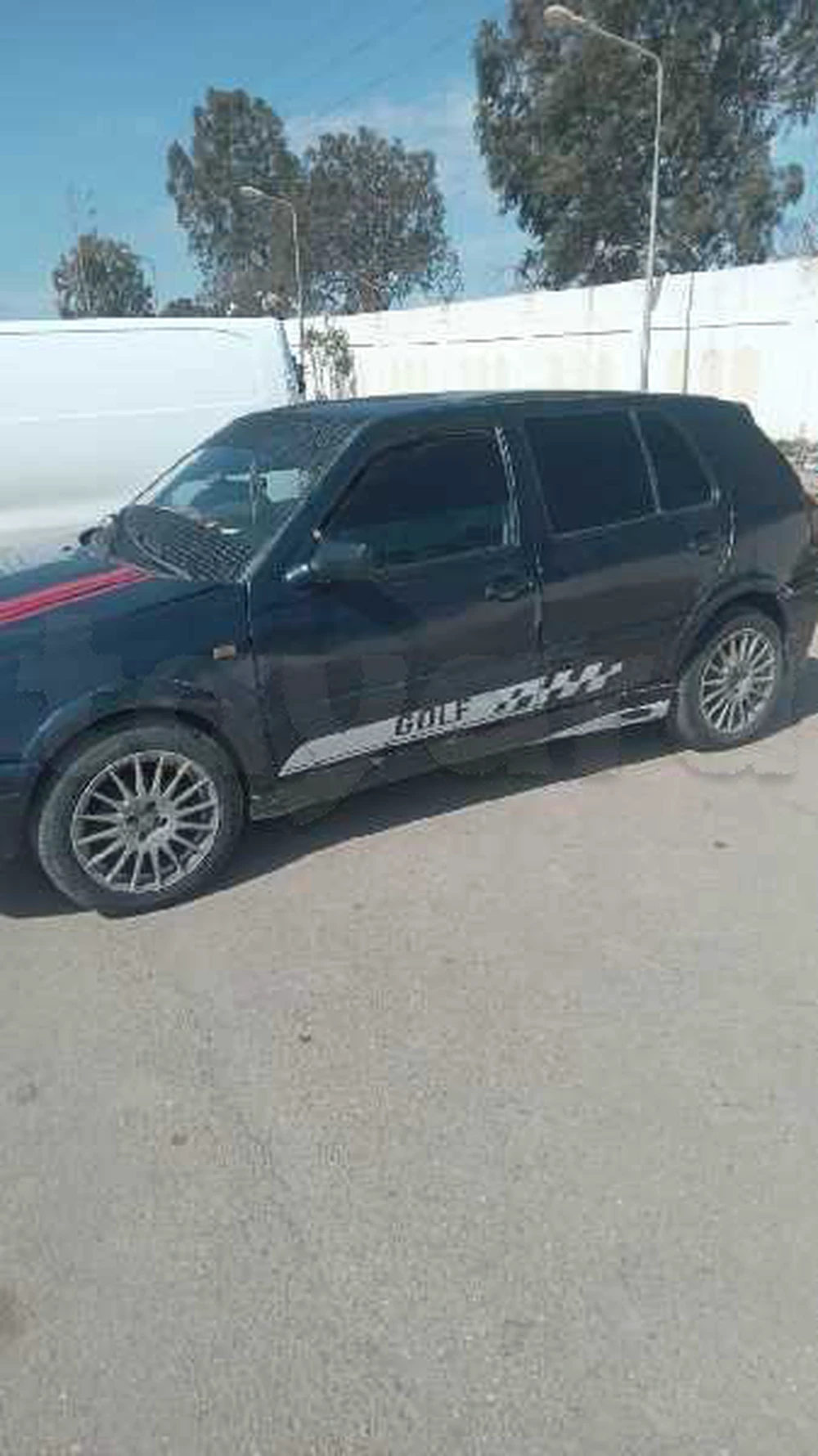 Carte voiture Volkswagen Golf 3