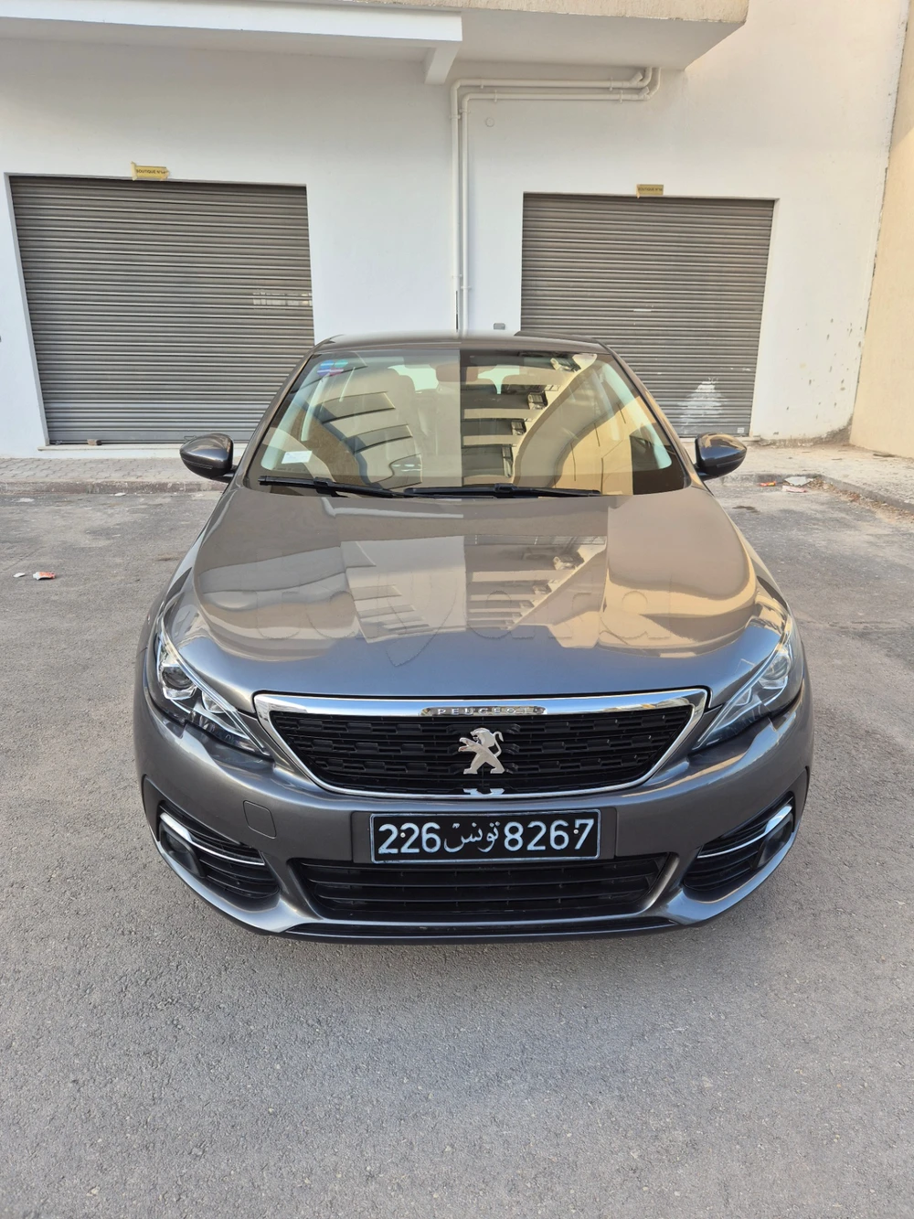 Carte voiture Peugeot 308