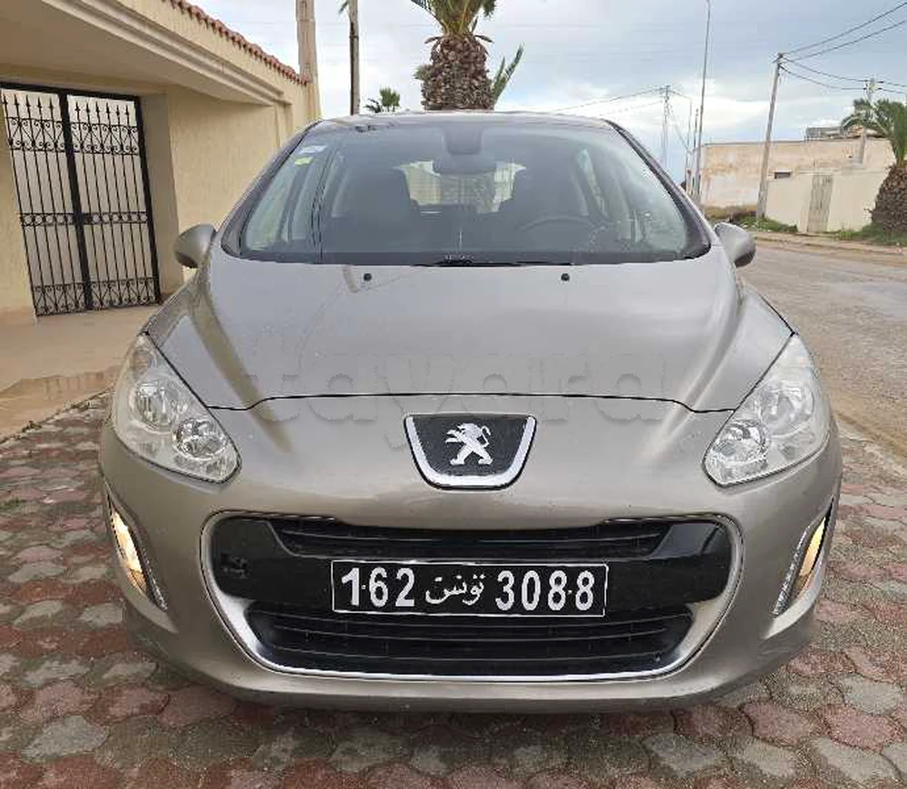 Carte voiture Peugeot 308