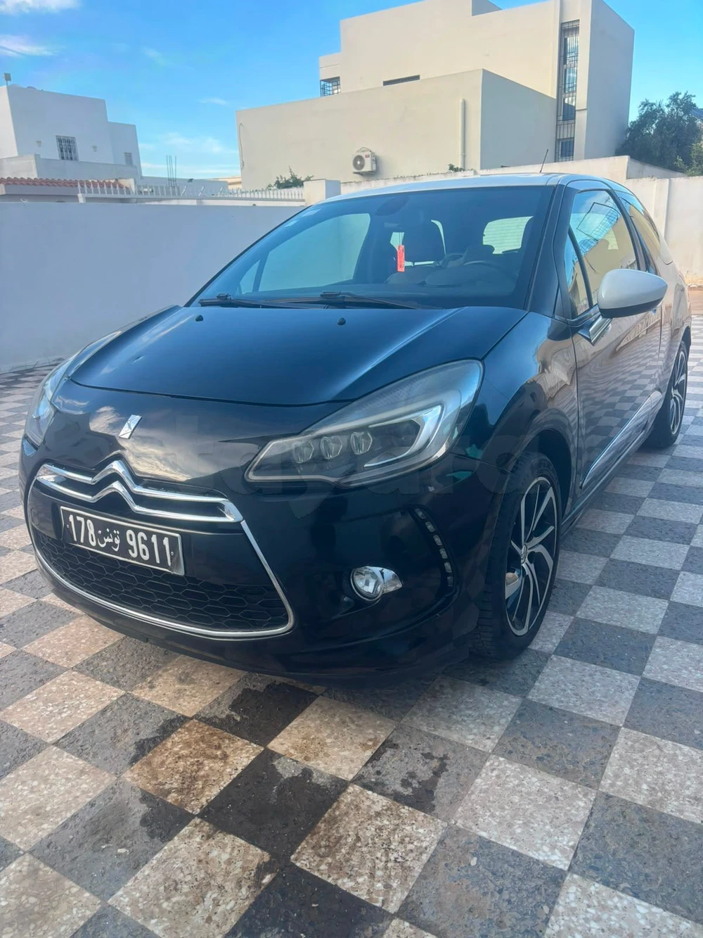 Carte voiture Citroen DS3