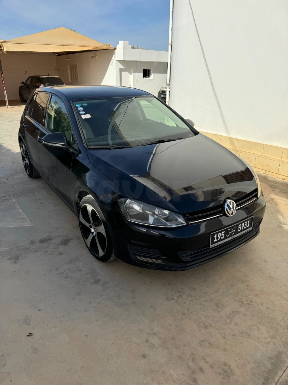 Carte voiture Volkswagen Golf 7