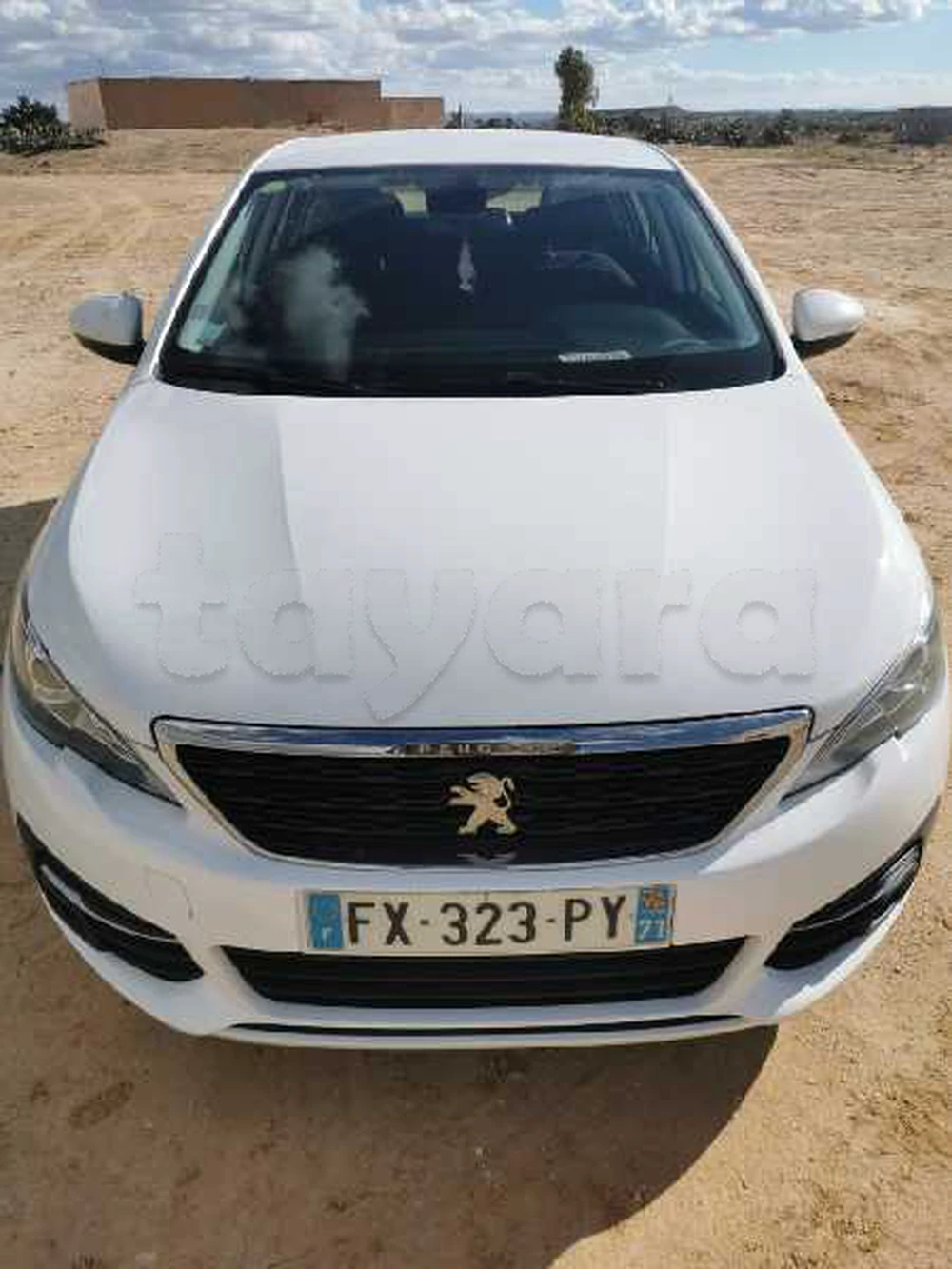 Carte voiture Peugeot 308