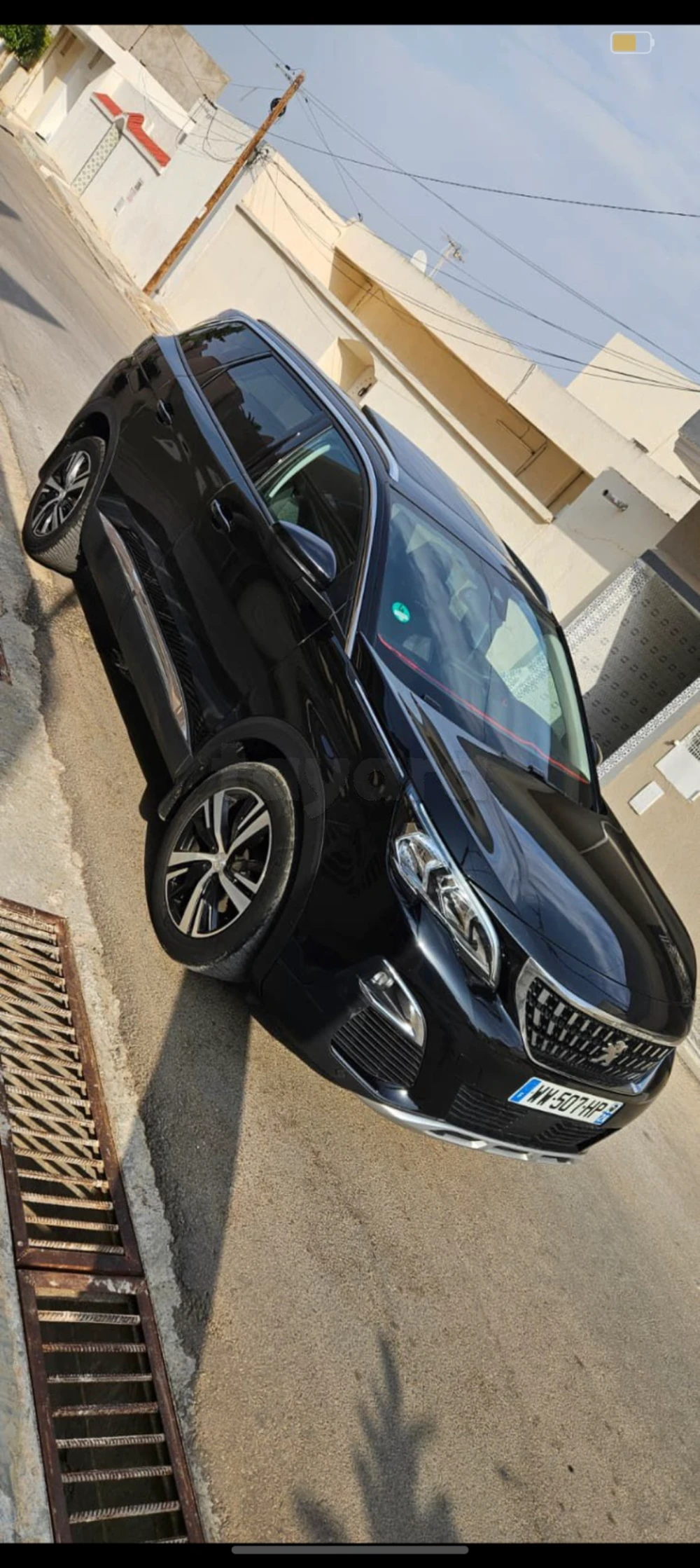 Carte voiture Peugeot 5008